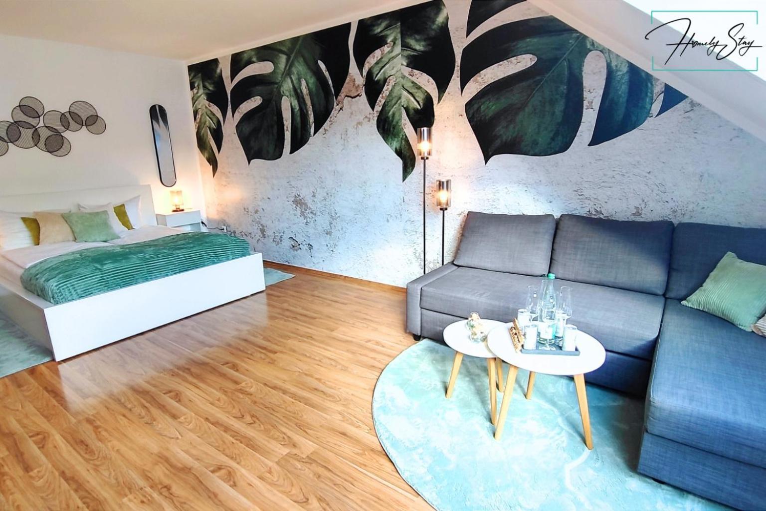 Homely Stay Serenity Greens - Stylisch Studio-Apartment With Kitchen - 10 Min To Central Station, Pet Friendly ميونيخ المظهر الخارجي الصورة